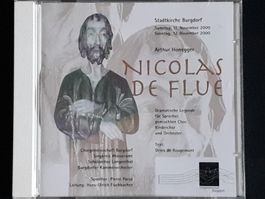 Arthur Honegger Nicolas de Flue Stadtkirche Burgdorf CD 2000