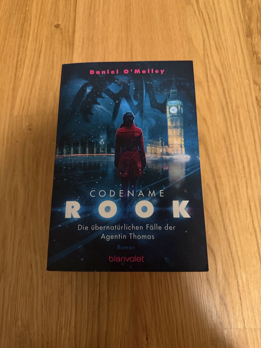 Livres: Codename Rook von Daniel O'Malley  – D'occasion à Aarau par Fluffy-Novel5