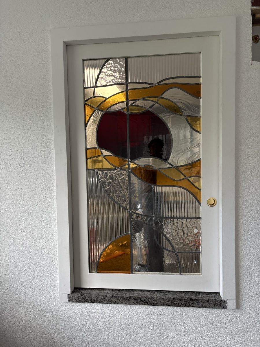 Türen: Innentür / Durchreiche Buntglas – Gebraucht aus Niederuzwil von Ricardo_9244