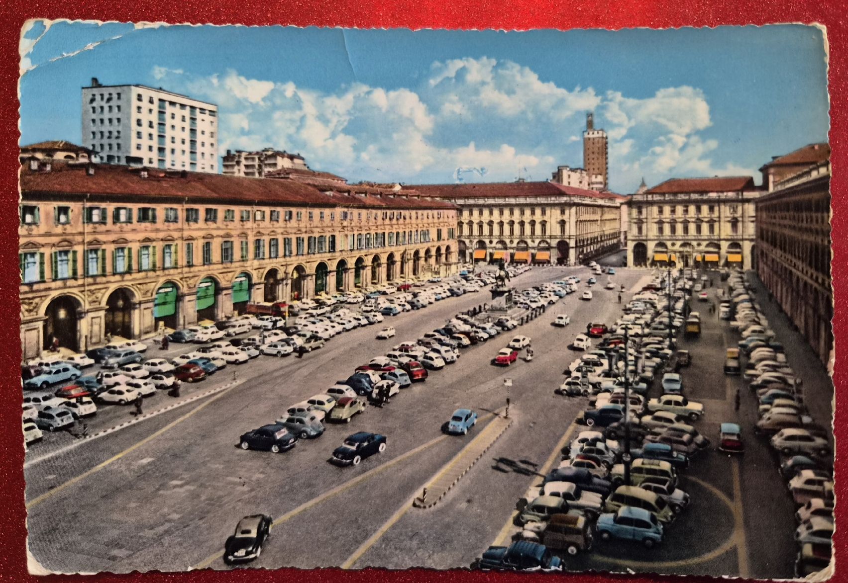 Cartoline postali: Torino Piazza S. Carlo 1962 Oldtimer – Usato da Melchnau venduto da Arthurius