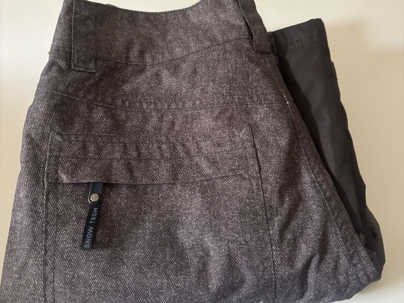 Pantaloni: Snow Tech Skihose, Top Zustand, Grösse 36, Grau/Schwarz – Usato da Wallisellen venduto da AS.TZ. 2