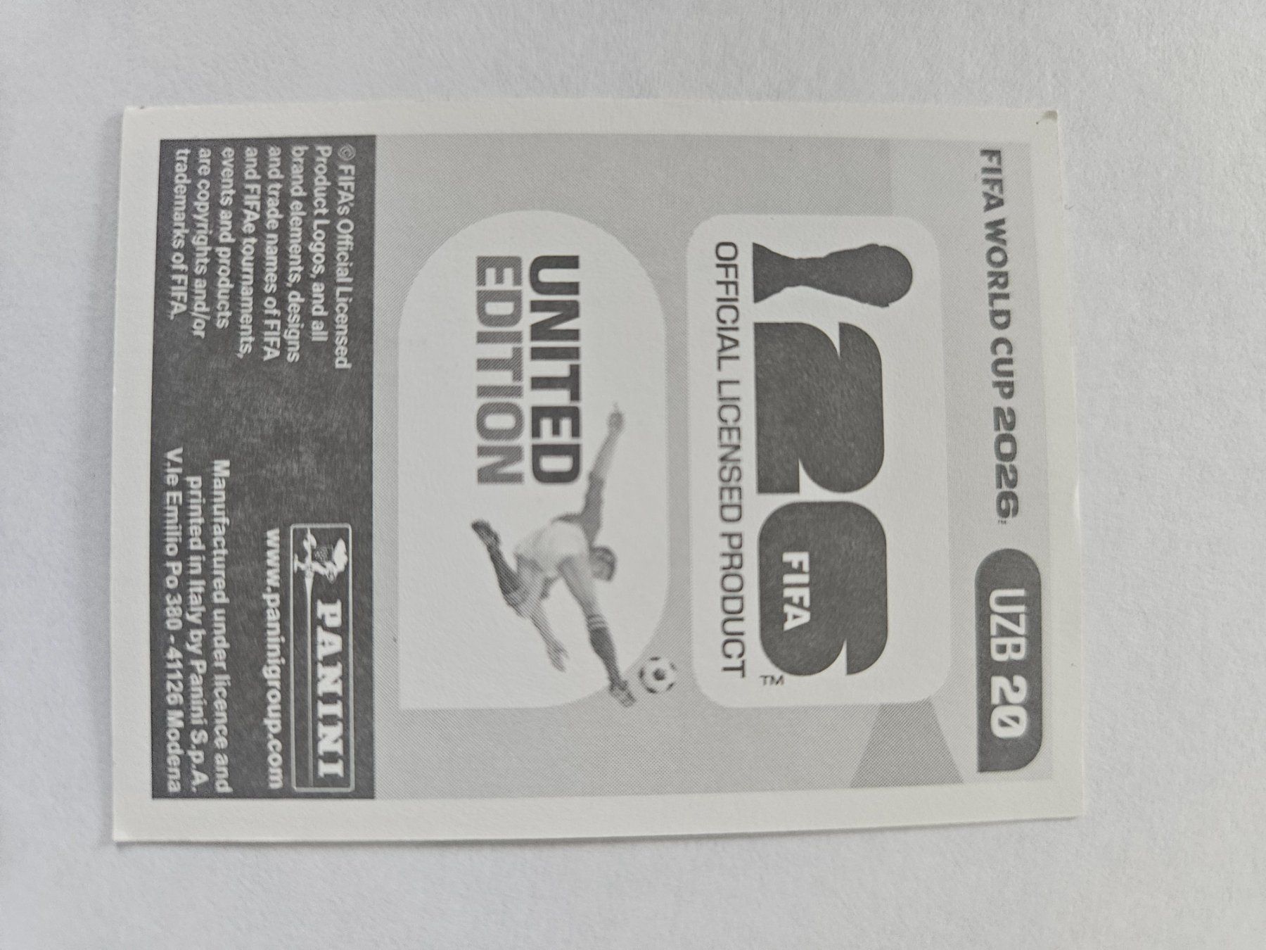 Panini Carte collezionabili: UZB20 – Usato da Würenlingen venduto da Dinli 1
