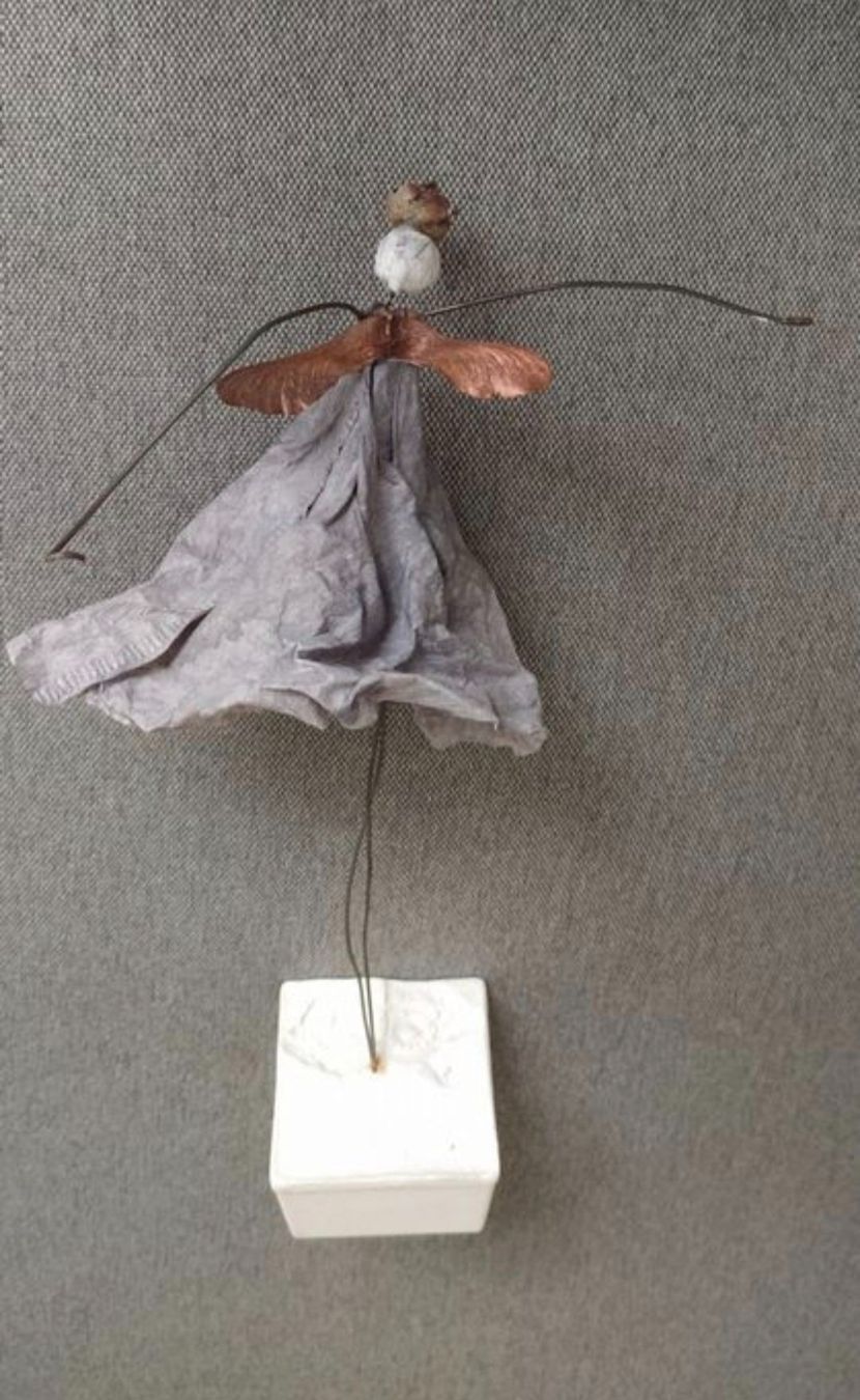 Tutte le decorazioni: Ange artisanal/Handgefertigter Engel – Usato da Moutier venduto da ant_j2nf 3