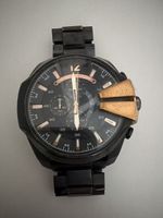 Herrenuhr Diesel Chronograph schwarz Edelstahl