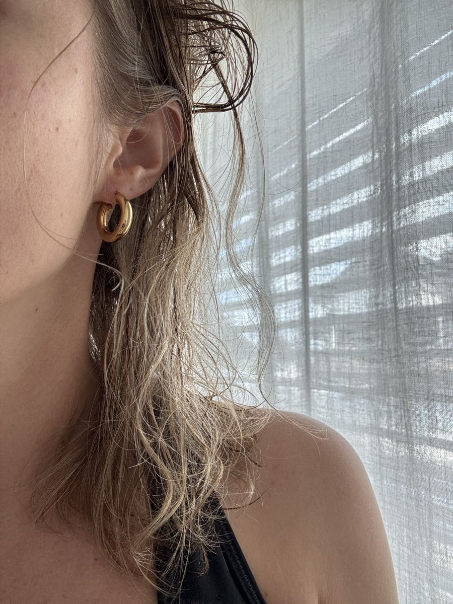 Pompidou Boucles d'oreille: Creolen Gold Glambou Pompidou – D'occasion à Altendorf par kristina_sophia 2