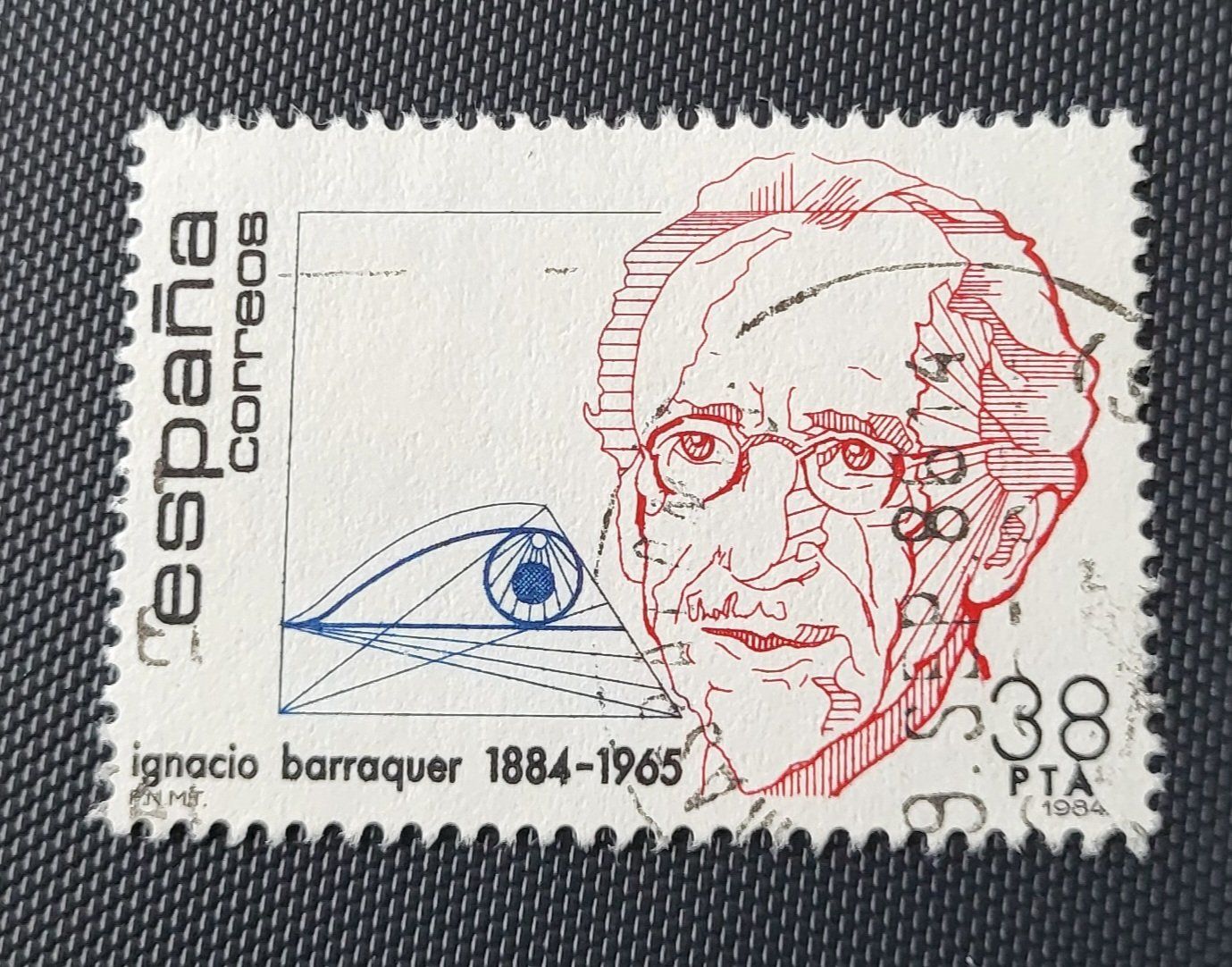 Tutti i francobolli: Spanien 1984 briefmarke – Usato da St Gallen venduto da Stampsalshobby