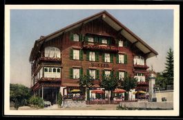AK Aeschi ob Spiez, Hotel Pension Niesen, Bes. K. Luginbühl