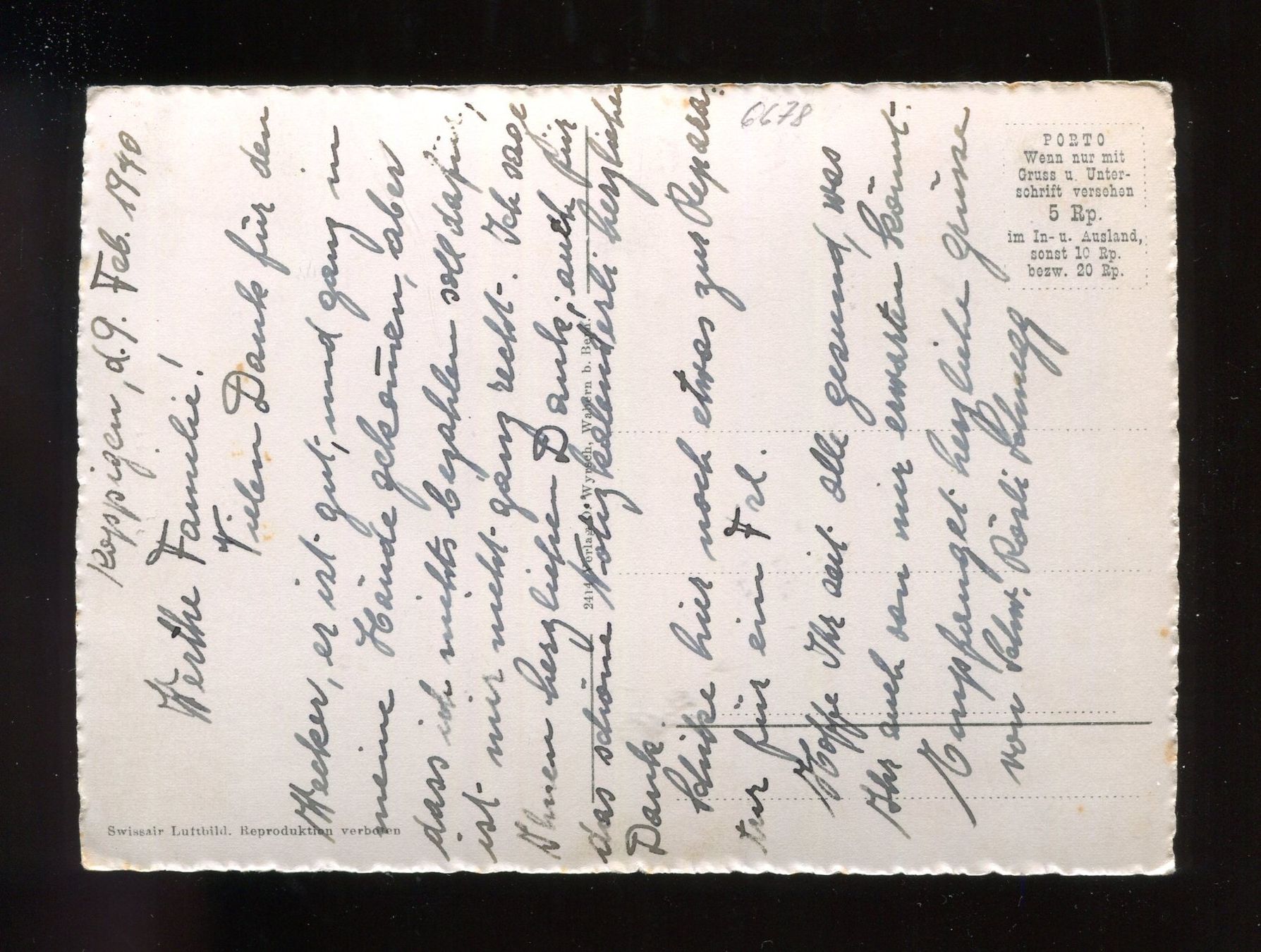 Cartoline postali: St. Niklaus, Asyl Gottesgnad – Usato da Aarau venduto da Elmaar41 1