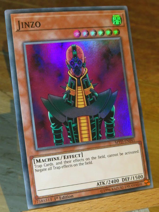 Yugioh Carte collezionabili: Jinzo Super Rare 1.Edition Englisch Mint – Nuovo (secondo la descrizione) da Boswil venduto da ShoppingCenterCity
