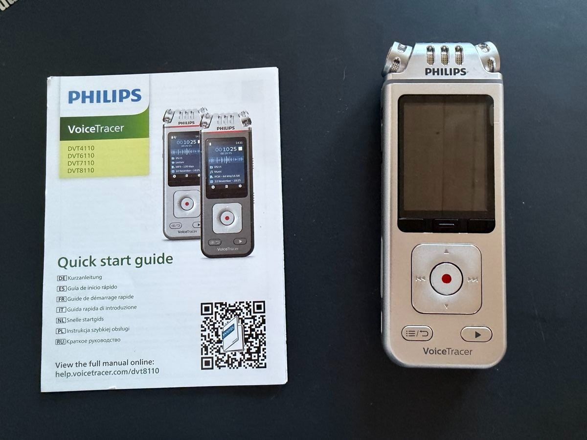 Philips Aufnahmegeräte: PHILIPS VOICE TRACE DVT 8110 – Gebraucht aus Viganello von XTECHSTOREX 3