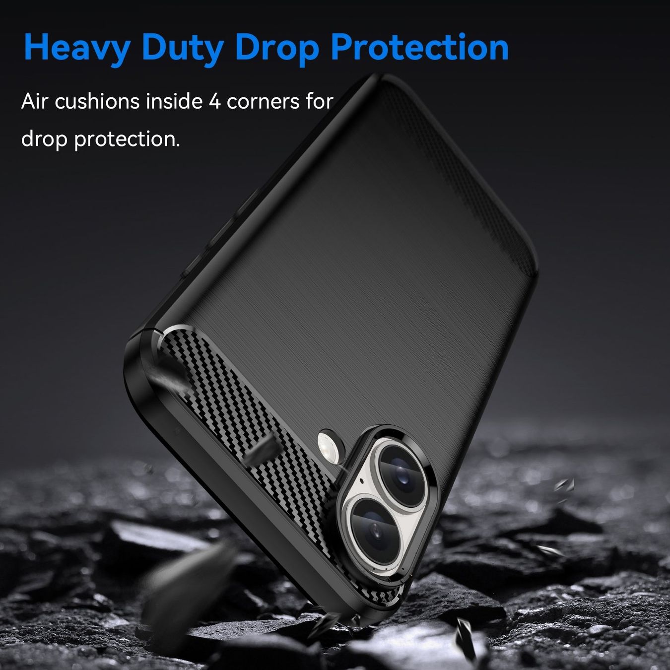 Cover & Protezioni schermo: iPhone 16 PLUS Hülle Etui Silikon Case Cover Coque ROBUST – Nuovo e nell'imballaggio originale da Volketswil venduto da coverandmore 3