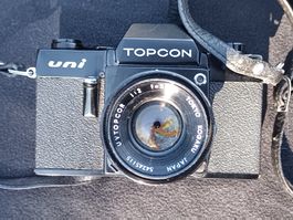 Topcon Uni defekte Spiegelreflexkamera Analog für Bastler