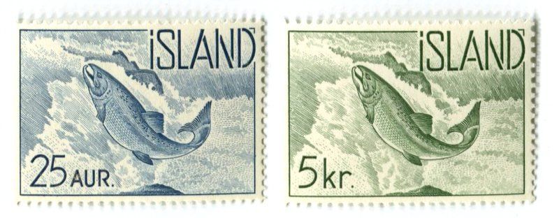 Tous les timbres: Briefmarken "Fische". Island. – Neuf avec emballage d'origine à Basel par Butsch5