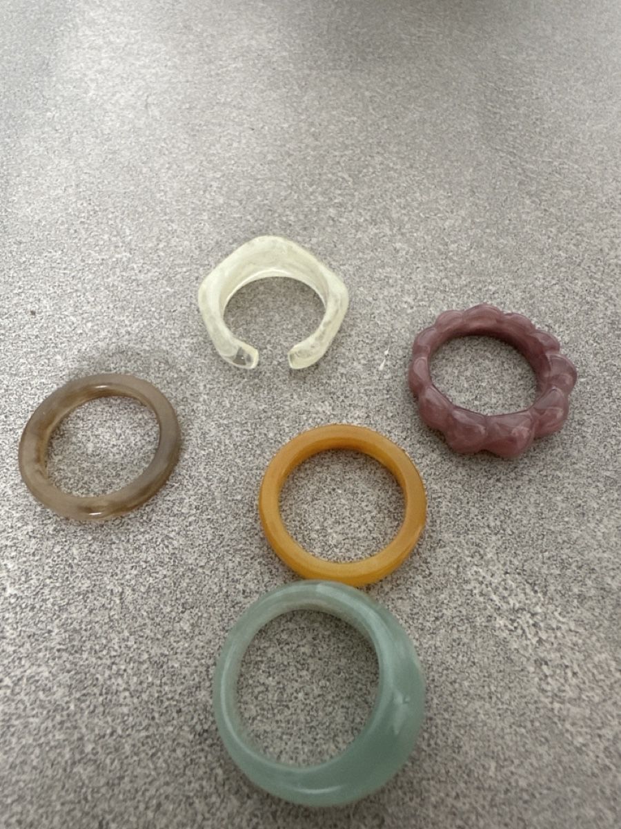 Bagues: 5 Ringe buntsortiert im Set NEU – Neuf (Voir description) à Dietikon par vithya88 1