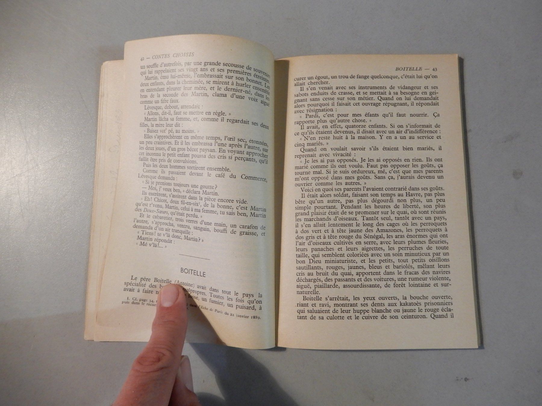 Bücher: Guy de Maupassant: Contes Choisis, Larousse – Gebraucht aus Erstfeld von Mario_boe0 7