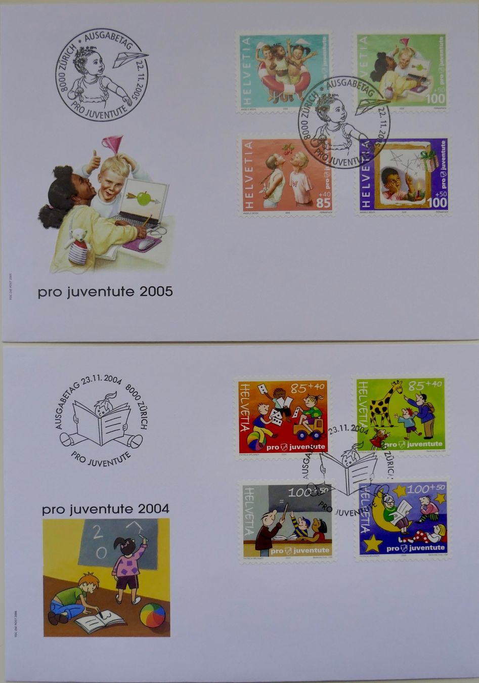 Tutti i francobolli: PJ FDC Satzmarken 2004-2009 – Nuovo (secondo la descrizione) da Möhlin venduto da PHILABARTIS 3