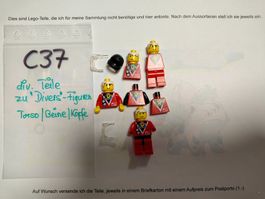 Legofigur  div. Divers  Teile  /C37