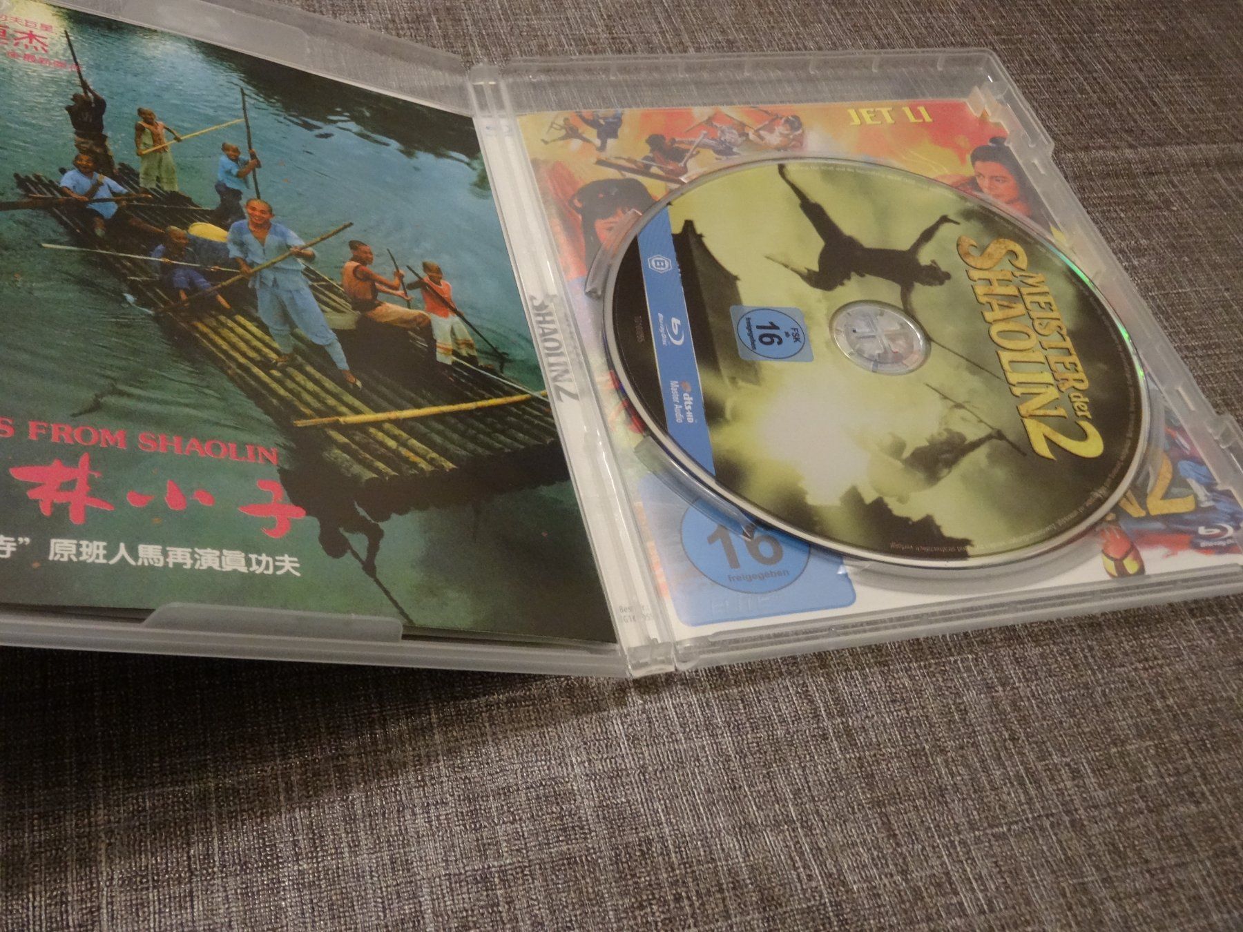 Tutti i DVDs: Meister der Shaolin 2 Blu-ray Jet Li – Usato da Olten venduto da Disc-Verkauf 1