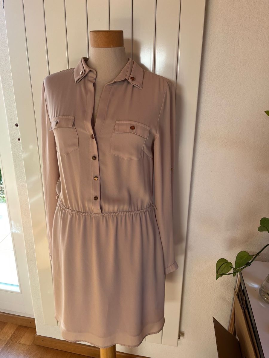 Vestiti: Kleid / Freizeitkleid / Beige / Grösse S – Usato da Hünibach venduto da s.leptir