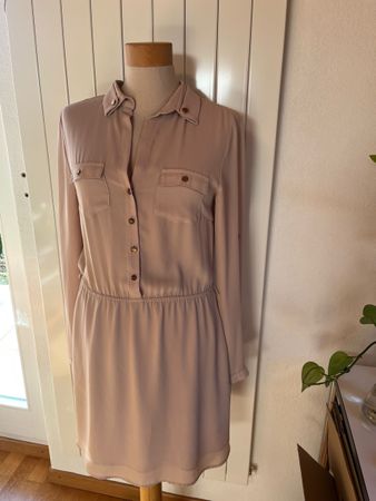 Kleid / Freizeitkleid / Beige / Grösse S