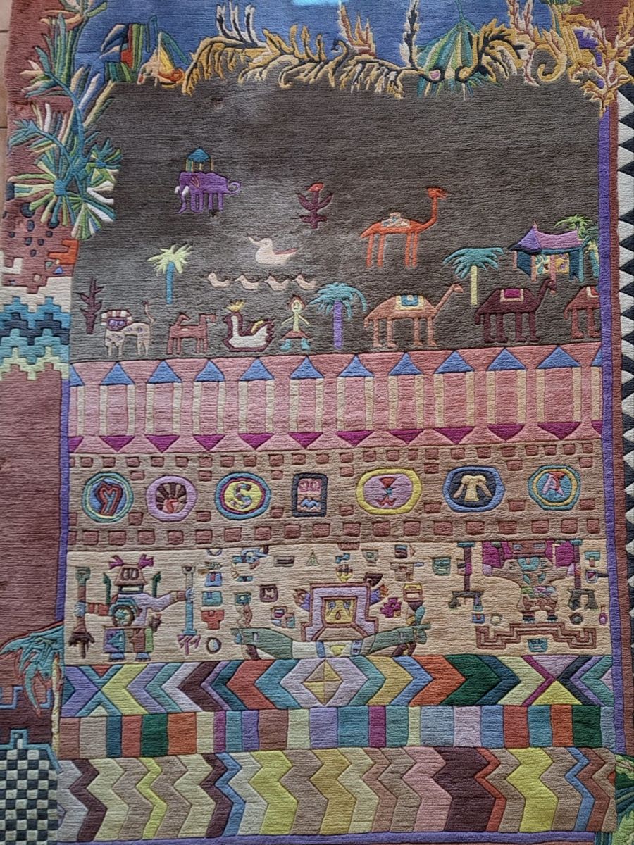 Tapis: Teppich Nepal Design Nini Ferrucci  – D'occasion à Riehen par Jvdm 2