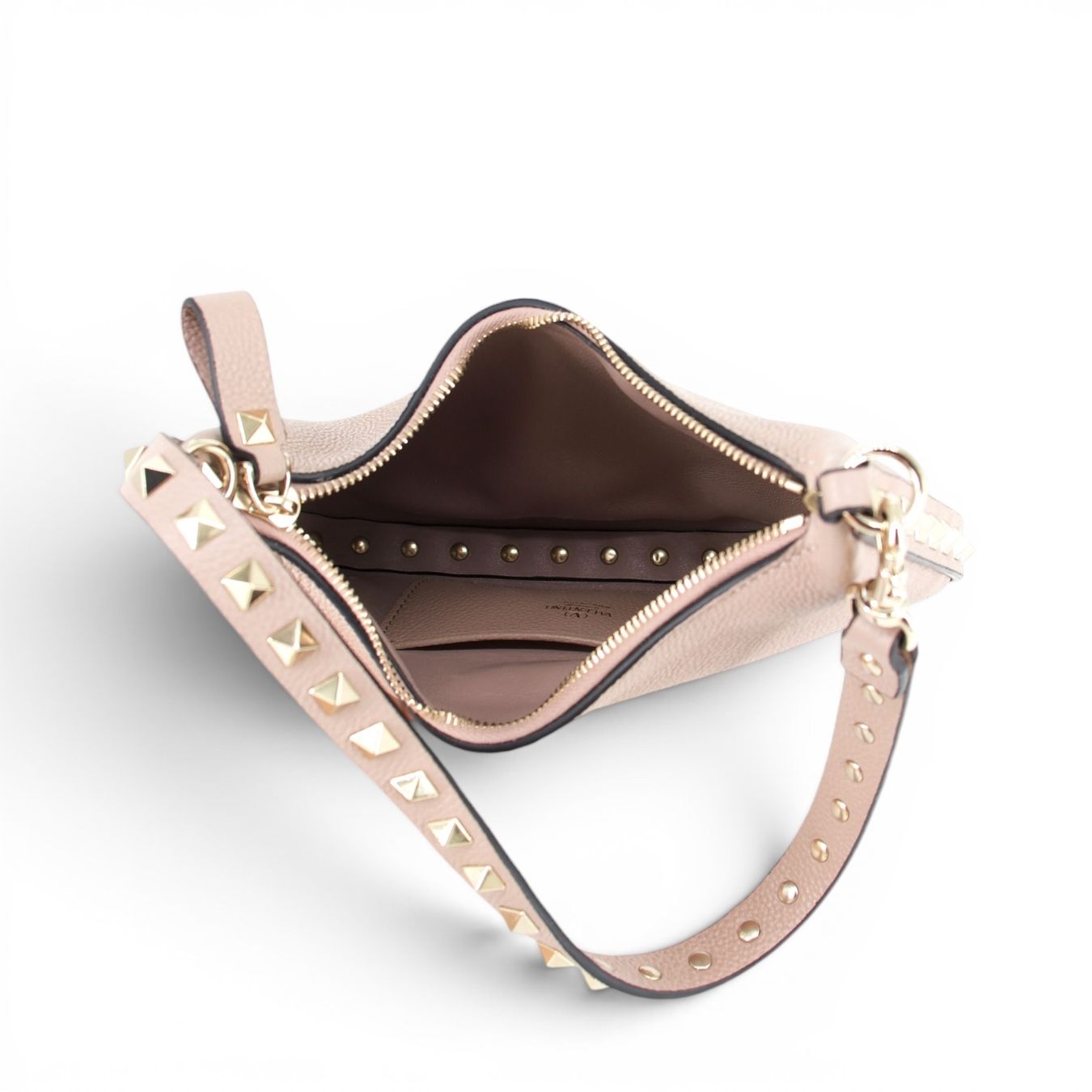 Valentino Borse da donna: Valentino Rockstud Schultertasche Poudre – Usato da Binningen venduto da Designerlabels 4