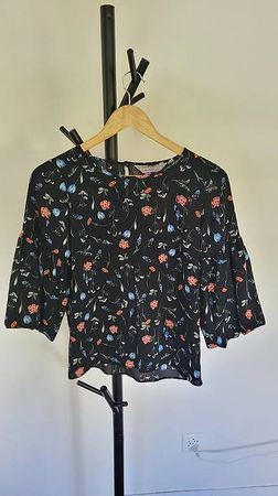 Bluse Blumenmuster Dorothy Perkins Gr. 34 (XS)