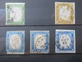 Sardinien kleines Lot Mi 10-12