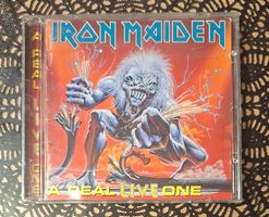 Iron Maiden - A Real Live One, UK Heavy Metal CD Album 1993