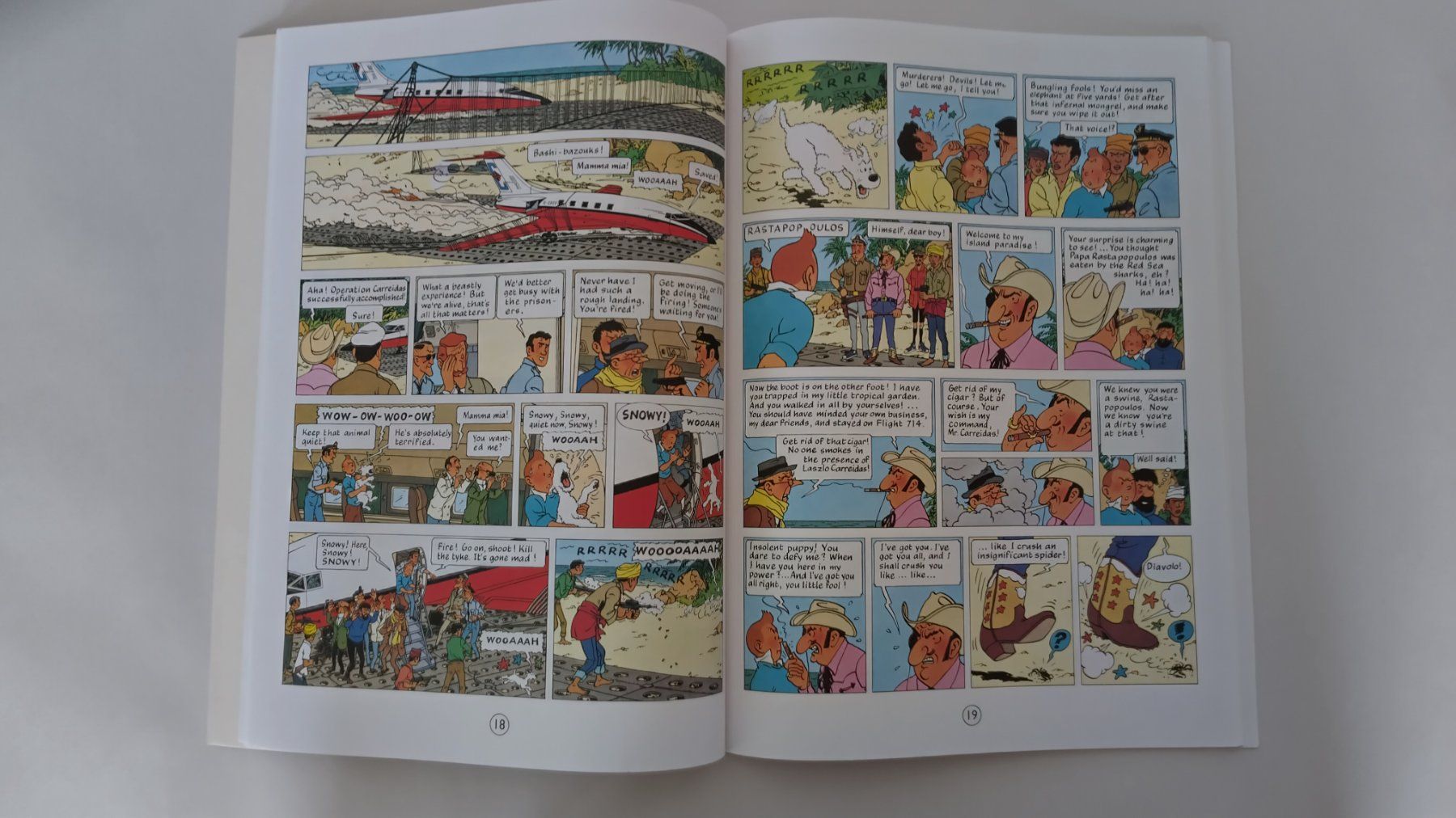 BD: Tim und Struppi englisch - Flight 714 / Softcover ab Fr. 8.- – D'occasion à Bellach par JingleJerry 2