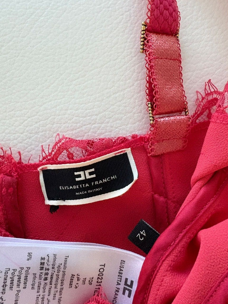 Top: Top/Bustier von Elisabetta Franchi – Usato da Jonschwil venduto da Dr.MeganHunt 3