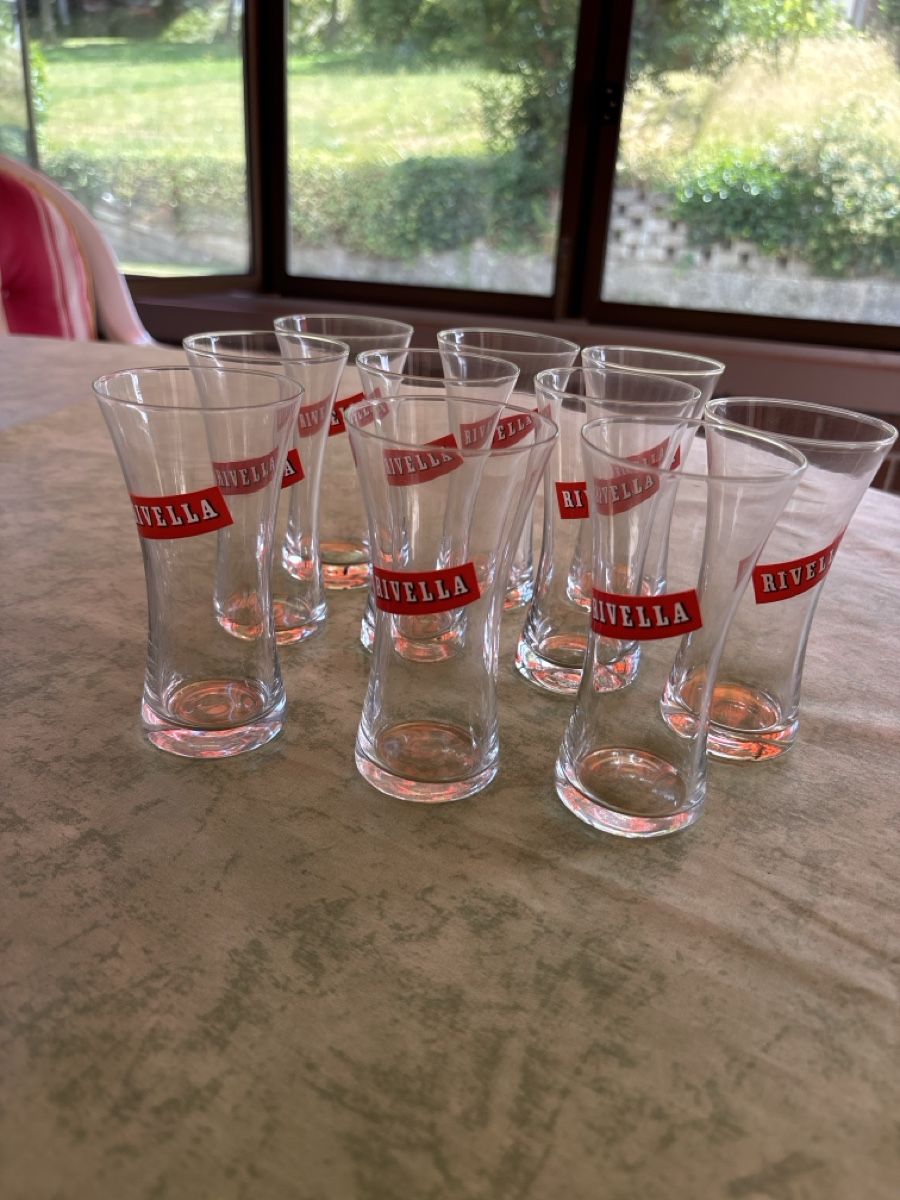 Gläser: 10  Rivella Gläser klein  – Neu (gemäss Beschreibung) aus Rothrist von Michellehegg