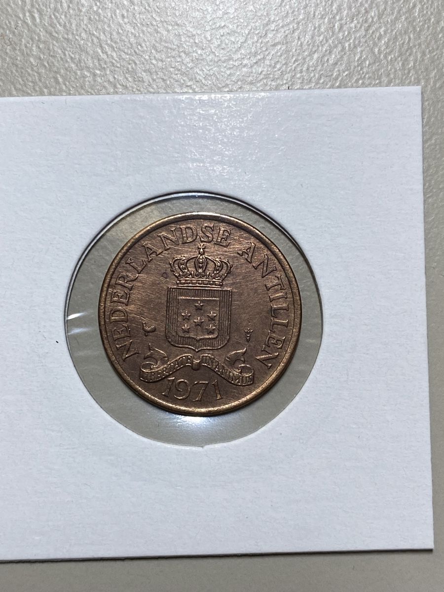 Tutti le monete: Antilles NL - 2.5 centimes - 1971 – Usato da Payerne venduto da Mike1682 1