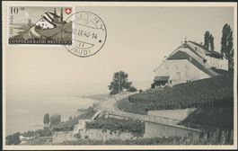 1946  Pro Patria - Maximumkarte MK - Orts Stempel · Lutry VD