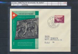 1956 Tag der Briefmarke "St. Gallen", Umschlag
