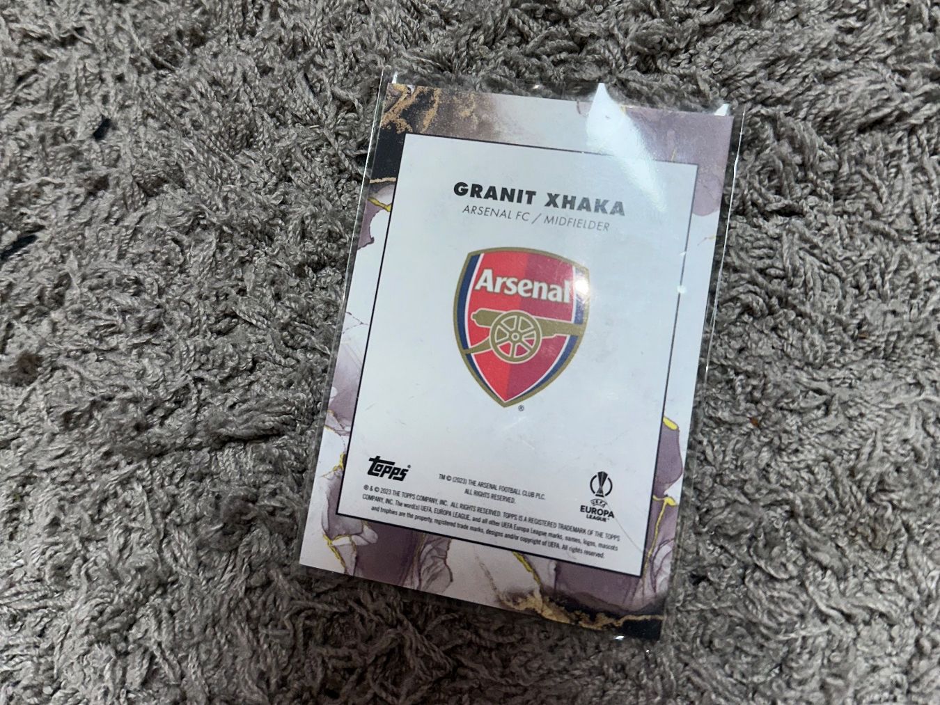 Topps Carte collezionabili: Topps Inception GRANIT XHAKA /49 – Nuovo (secondo la descrizione) da Schleitheim venduto da cabrio58 1