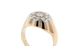 Vintage Brillant Ring 0.73ct 18K Gelbgold *S3017