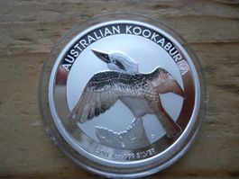 1Unzen Münze Kookaburra Serie 2011 / Silber Australien