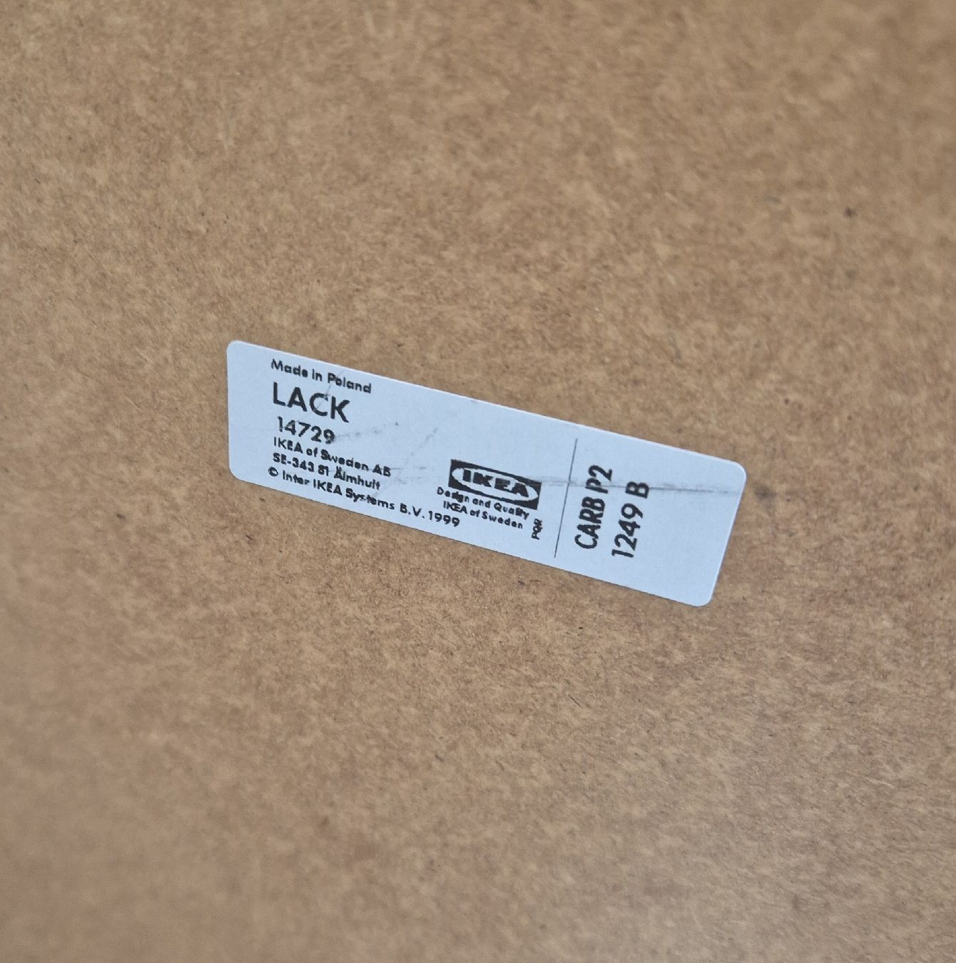 Ikea Tavoli: Ikea Lack Couchtisch 55x90cm-Weiss – Usato da Vilters venduto da tin1tho 4