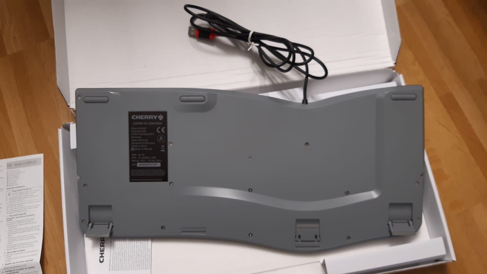 Tastiere: Ergonomische Tastatur CHERRY KC 4500 – Nuovo e nell'imballaggio originale da Sarnen venduto da Ver01dg 2