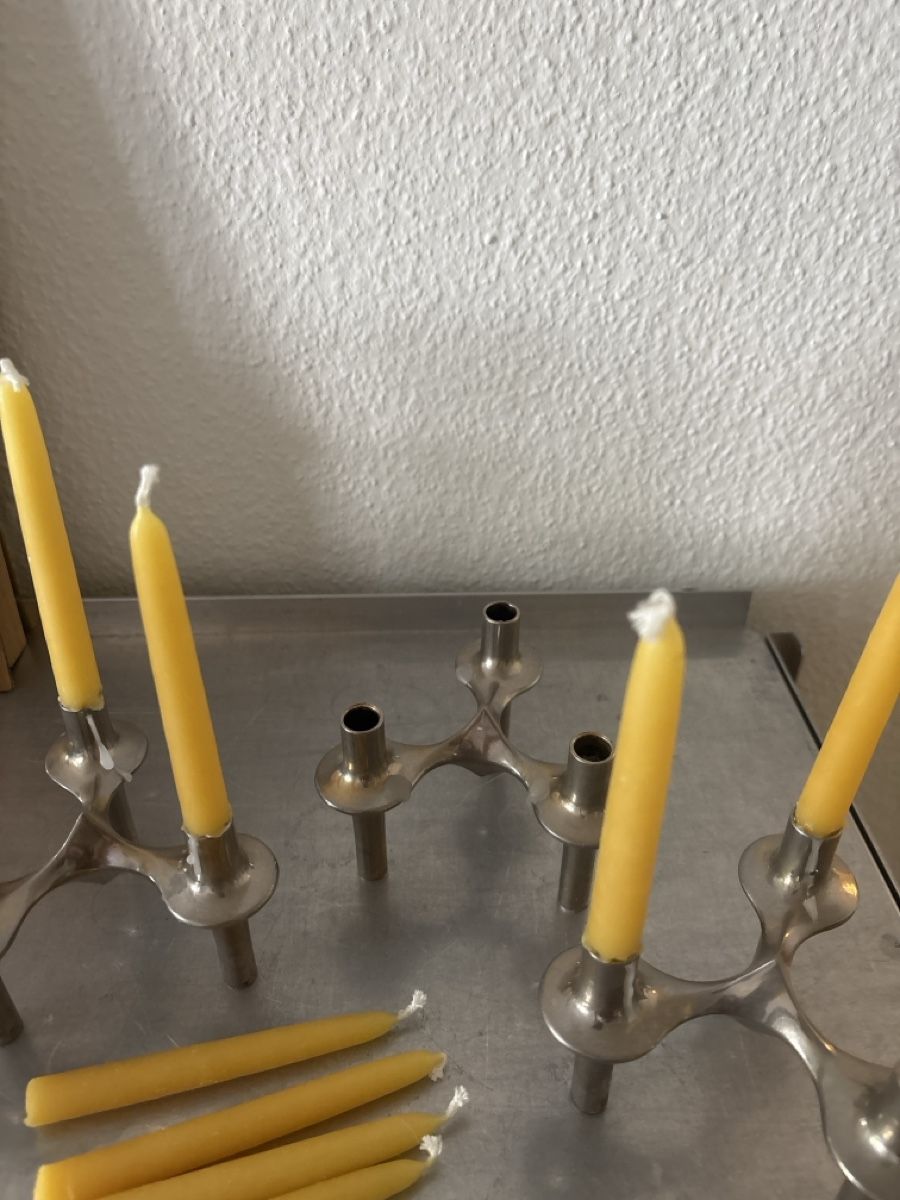 Portacandele: Kerzenständer Nagel – Usato da Zürich venduto da ritzo1 2