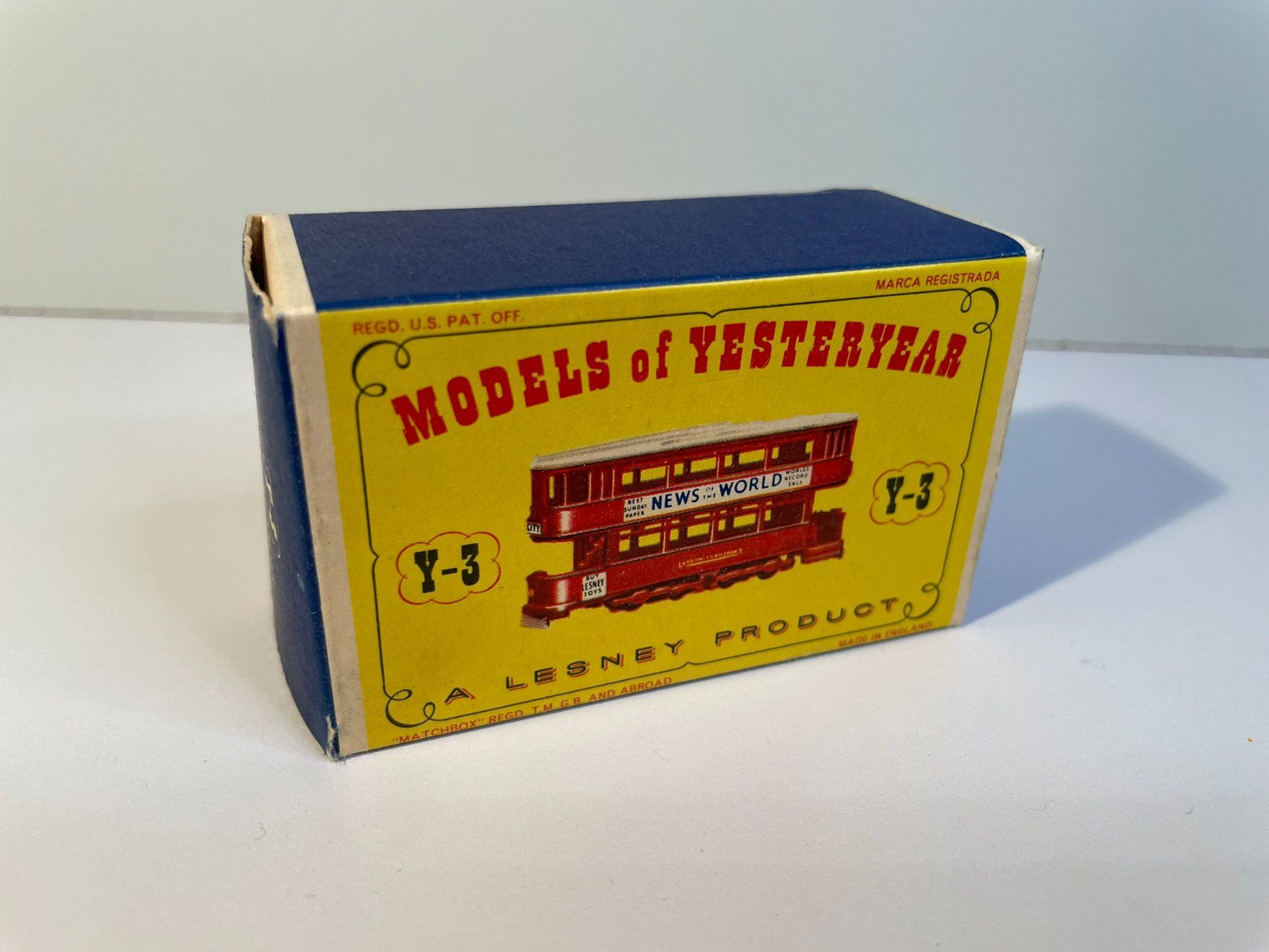 Lesney Jouets: Vintage Matchbox / Lesney Y-3 "E" Class Tramcar – Neuf avec emballage d'origine à Bättwil par Samuel_Wyss
