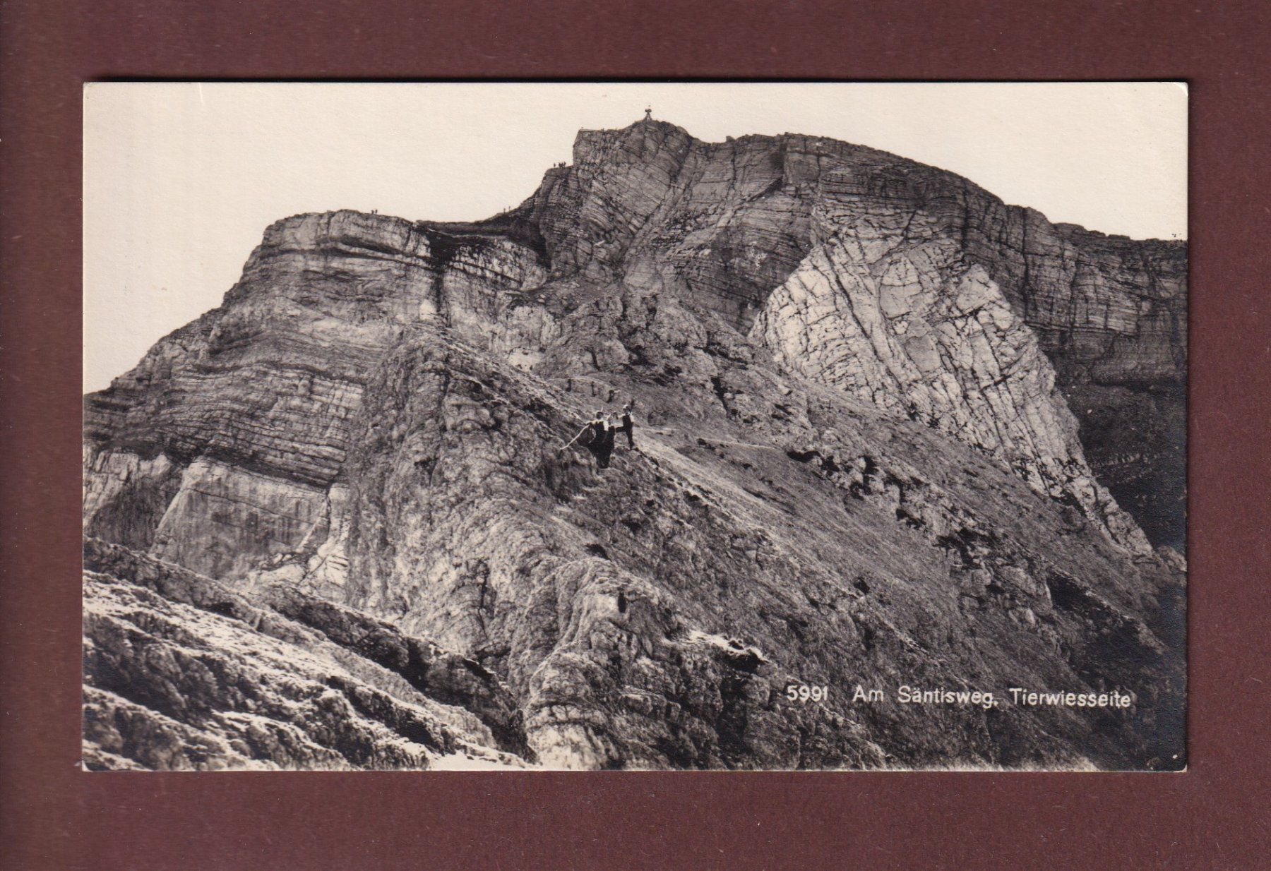 Cartes postales: Am SÄNTISWEG - Tierwiesseite – D'occasion à Pully par nicecards-shop