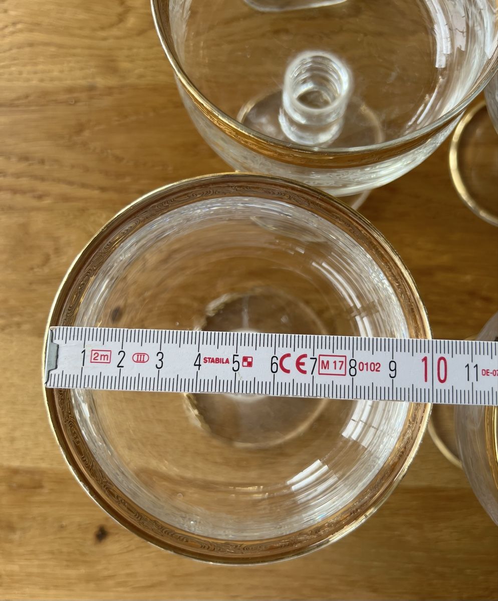 Murano Gläser: 6 Murano Medici-Gläser – Gebraucht aus Wolfwil von Poulet60 3
