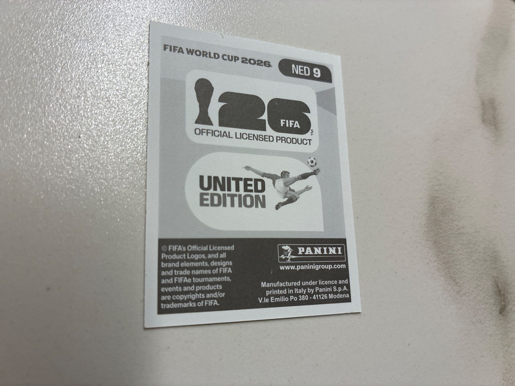 Panini Carte collezionabili: Panini WM 2026 Mexiko Sticker - NED9 – Nuovo (secondo la descrizione) da Basel venduto da yac_h5js 1