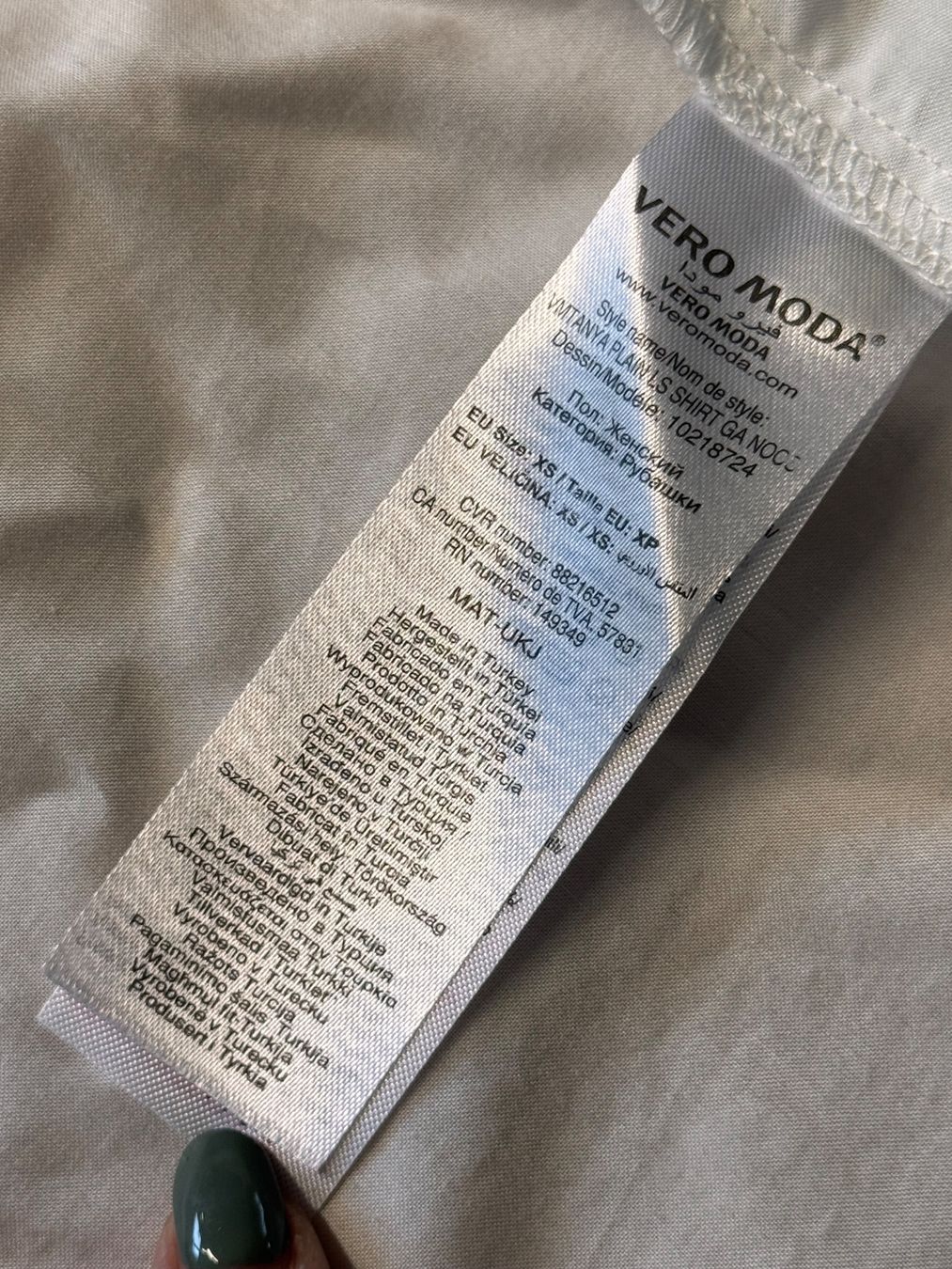 Vero Moda Camicette: Vero Moda Bluse Weiss Gr. 34 Ungetragen – Usato da Rothrist venduto da Fondgruebe 4