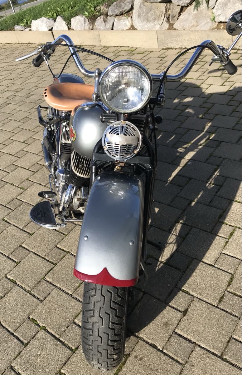 Harley-Davidson Strada: Harley WLA 1941 Veteran – Usato da Schönenbaumgarten venduto da par_8c2p 1
