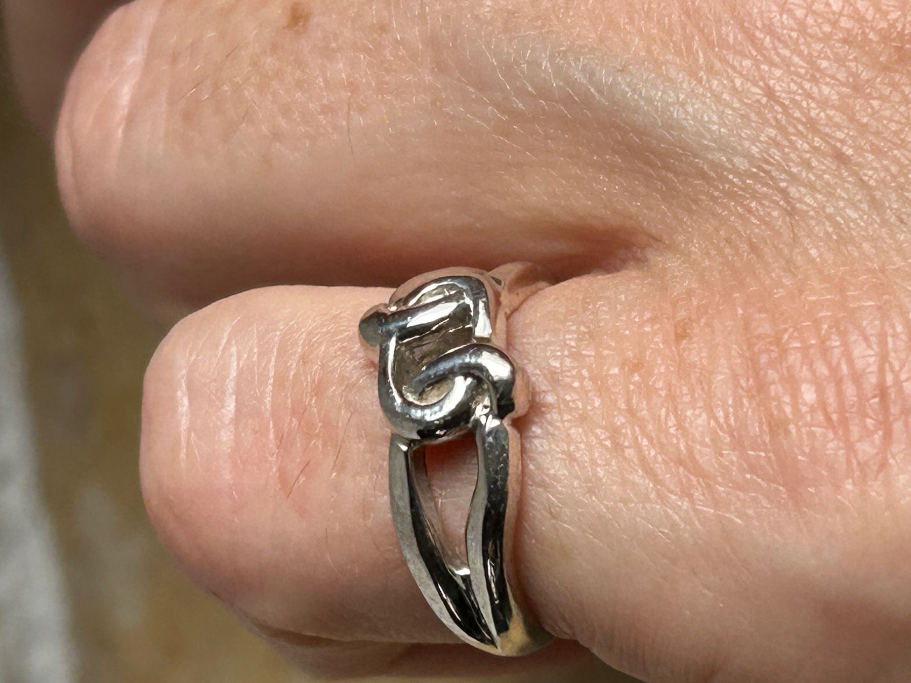 Ringe: Silberring Knotenring Keltisch (Grösse 51) – Gebraucht aus Dittingen von Bijoubelle 3