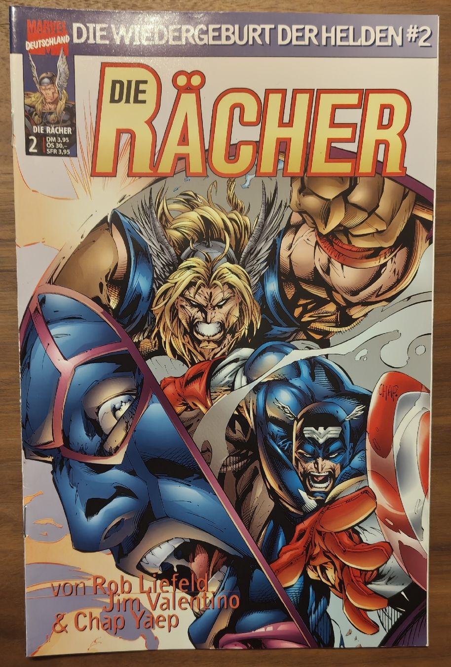 Fumetti: Die Rächer -  Die Wiedergurt der Helden #1 & #2 Marvel  – Nuovo (secondo la descrizione) da Winterthur venduto da robinb93 2