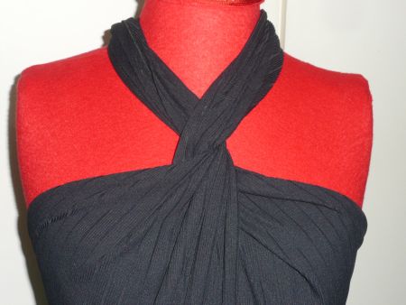 Kleid Vario Multi ONE SIZE/bei 42 = körpernahe Passform noir